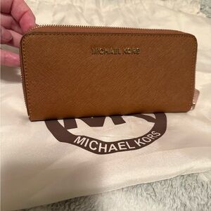 Michael Kors Tan Wallet